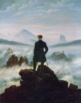 卡斯帕爾 大衛 弗裡德裡希 Wanderer above the Sea of Fog